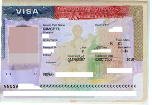 沈阳石小姐通过交友网站结识美国男友并获K1签证顺利移民美国