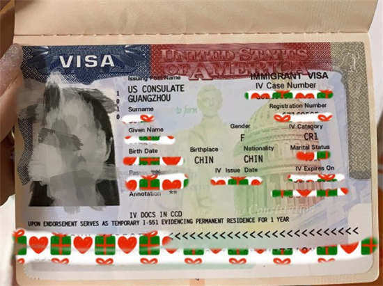 CR1绿卡，CR1签证，CR1移民，美国结婚移民，绿卡