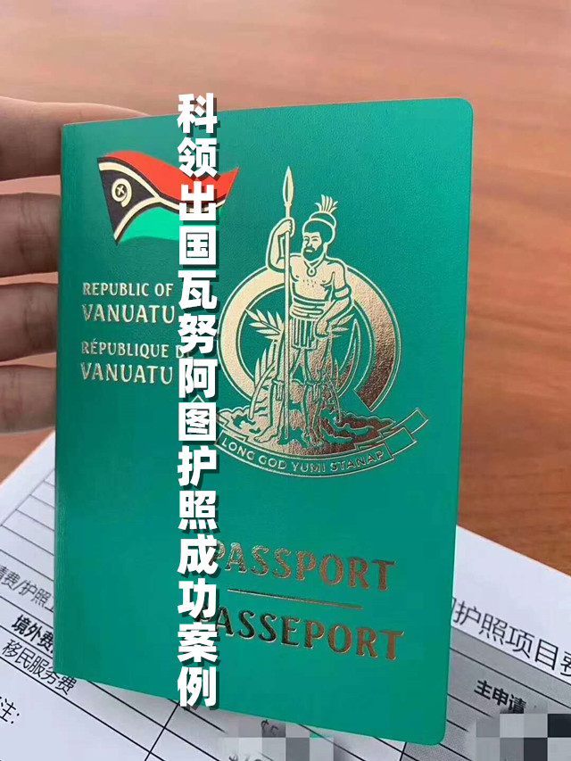 N先生的瓦努阿图护照拍照件