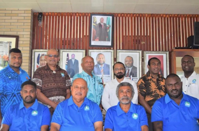 MSG组织观察团抵达瓦努阿图维拉港 MSG组织观察团抵达瓦努阿图维拉港