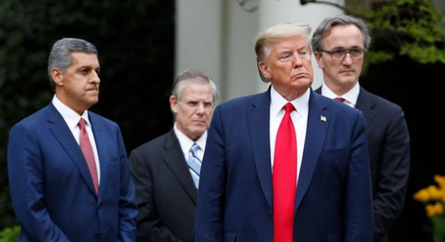 美国总统特朗普称将暂停美国移民