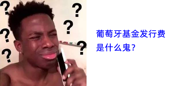 葡萄牙基金的发行费是什么鬼?! 葡萄牙基金的发行费是什么鬼?!