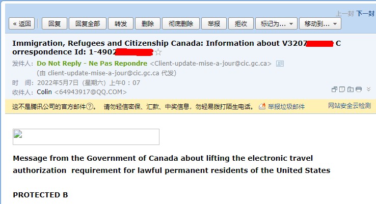 ETA_美国绿卡人士入境加拿大将不需申请ETA电子授权